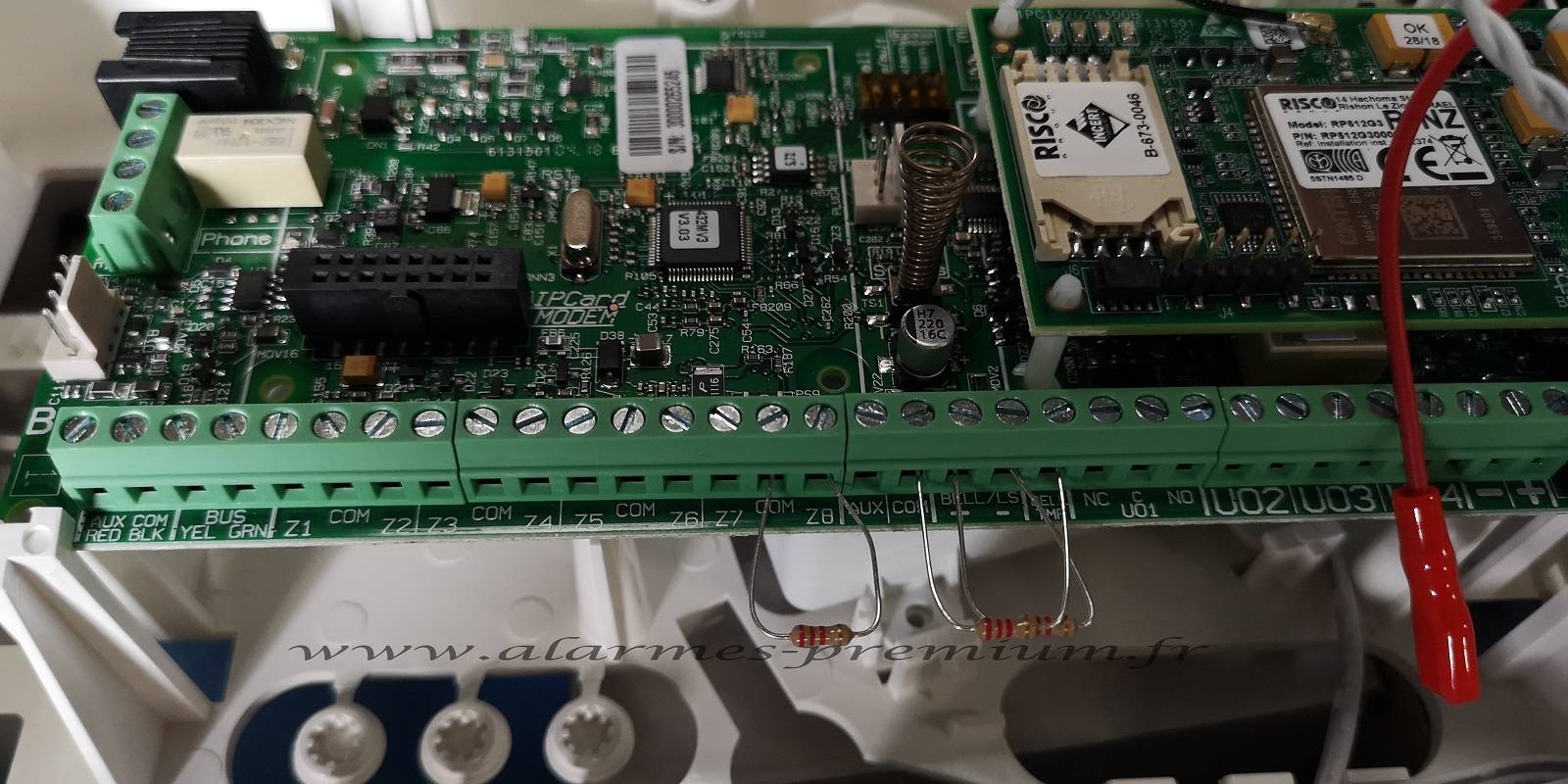 Suivi d'un système d'alarme dans le 30