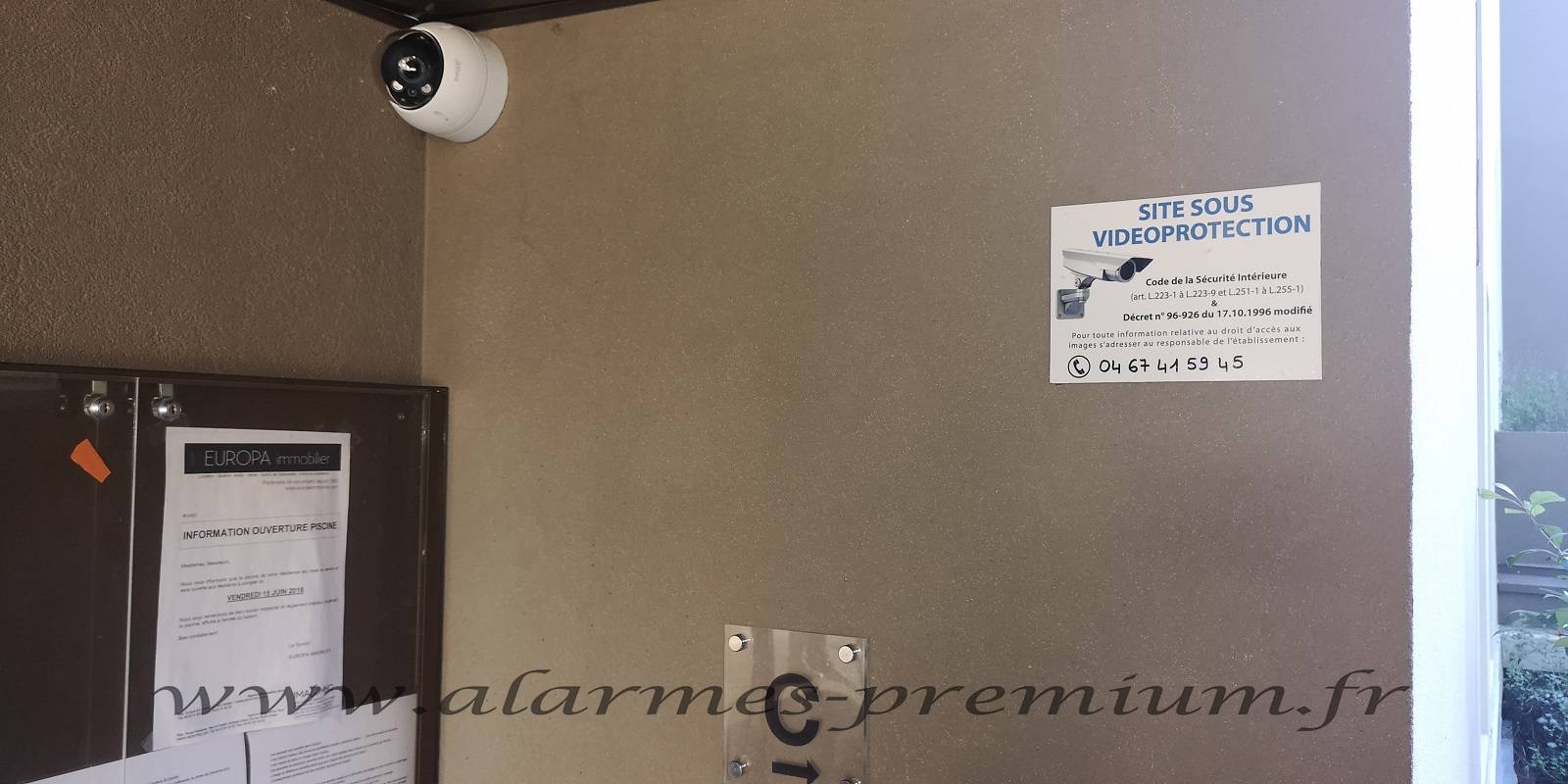 Système de vidéosurveillance dans le 30