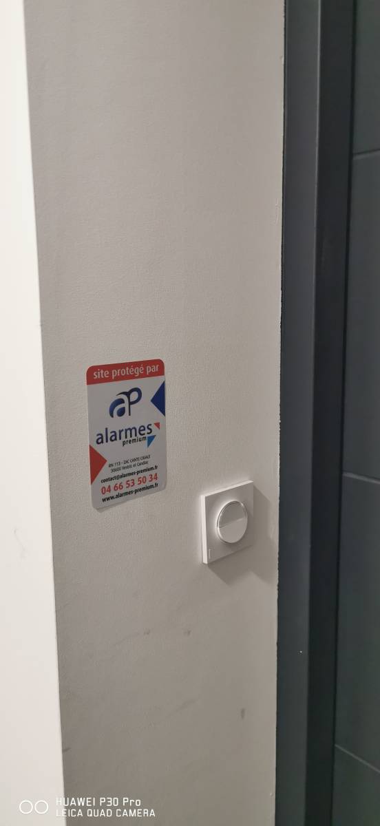 Pose d'une alarme en télésurveillance à Montpellier