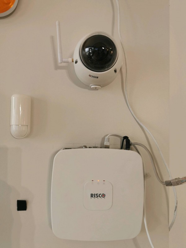 Vente et installation d'une alarme RISCO sans fil à Vauvert dans le Gard