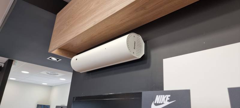 Pose d'un générateur de brouillard à Pérols dans le 34